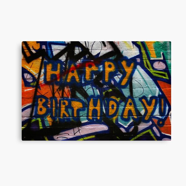 Happy Birthday Canvas Print