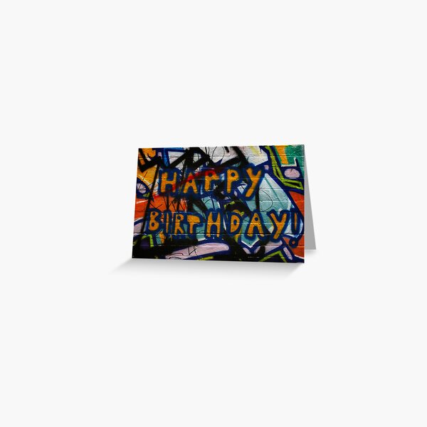 Happy Birthday Greeting Card