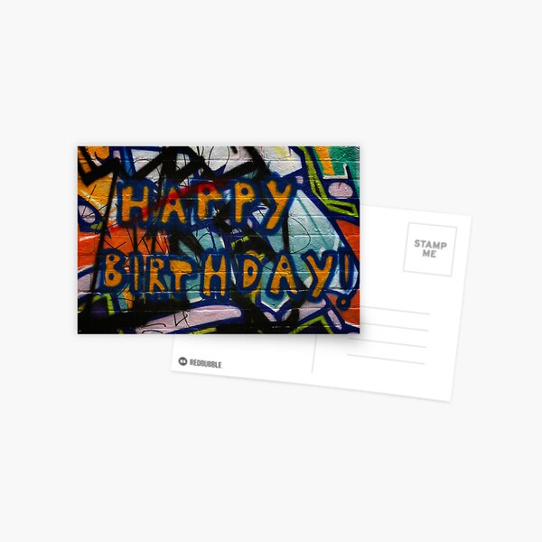 Happy Birthday Postcard