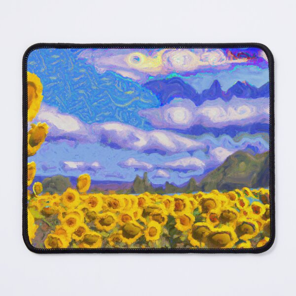 Item preview, Sunflower Field Painting designed and sold by jacobz-design.