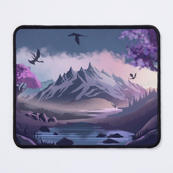Item preview, Dragon Landscape designed and sold by MischiefMoose.