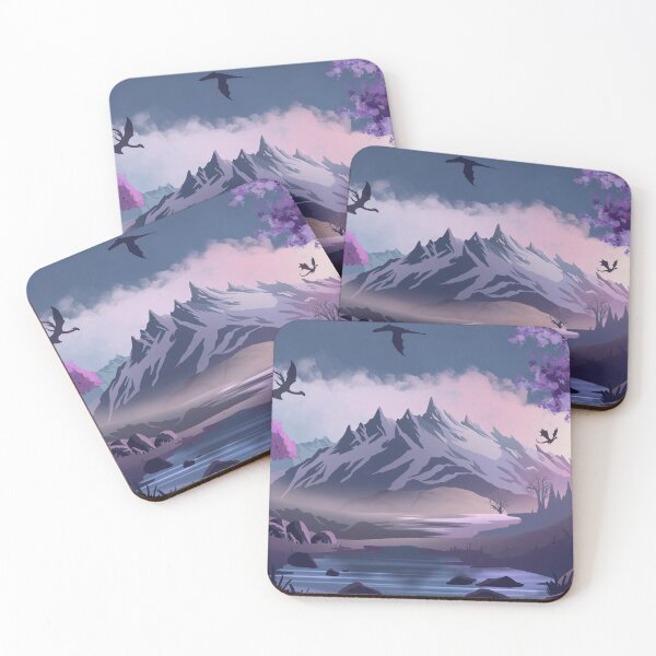 Item preview, Dragon Landscape designed and sold by MischiefMoose.