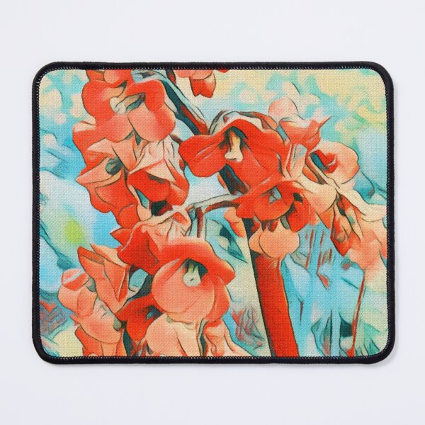 Item preview, Bright Red Bergenia designed and sold by Taina Sohlman.