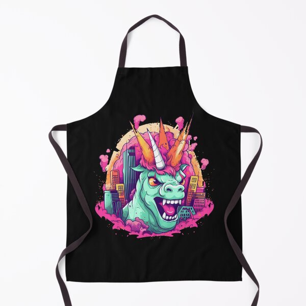 Item preview, Unicorn Angry Destroy The City designed and sold by Chiljonathan.