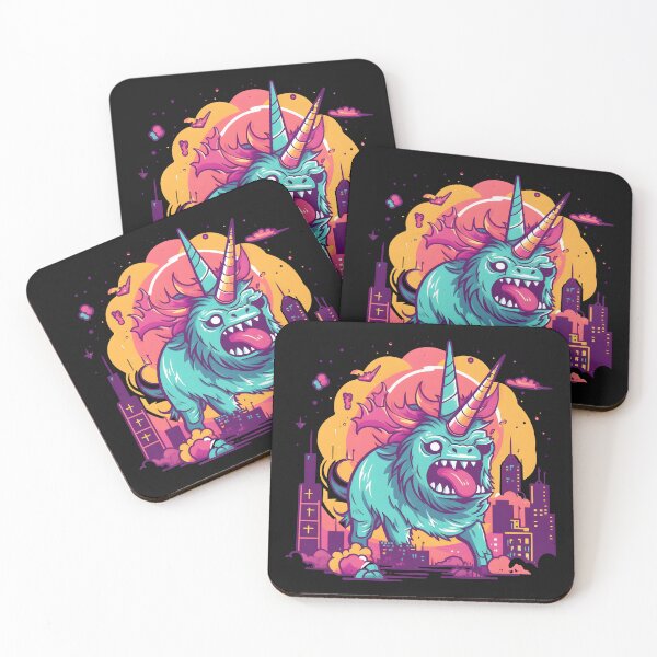 Item preview, Unicorn Angry Destroy The City designed and sold by Chiljonathan.