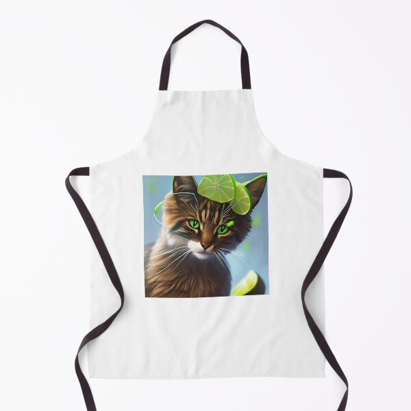 Item preview, Tabby cat with lime green accents green cheerful designed and sold by greengoodnich.