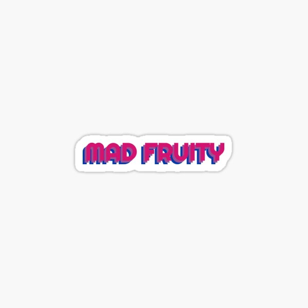 Item preview, MAD FRUITY - BISEXUAL FLAG designed and sold by Claire Ramsey.