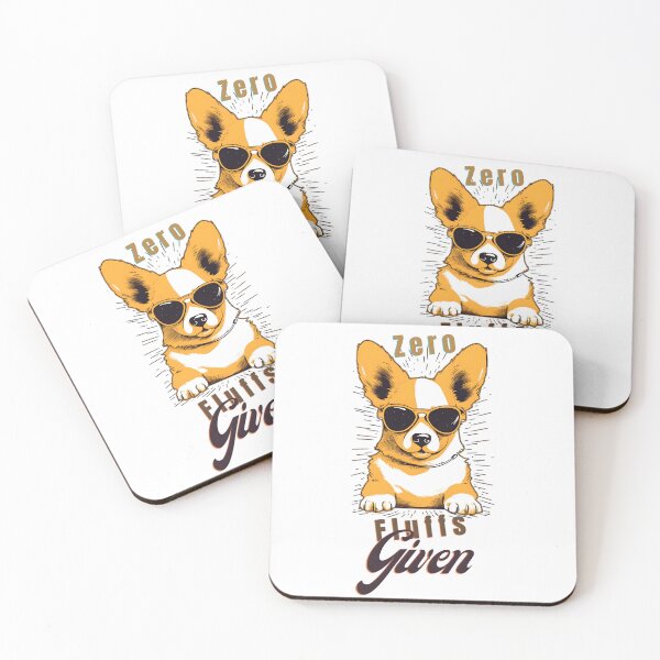 Item preview, Corgi in Sunglasses | Zero Fluffs Given  designed and sold by StickeryPickery.