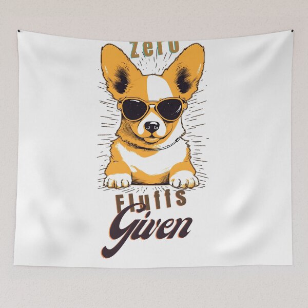 Item preview, Corgi in Sunglasses | Zero Fluffs Given  designed and sold by StickeryPickery.