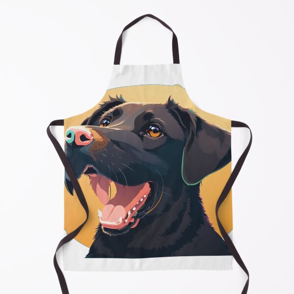 Item preview, Onyx's Radiance: The Unbridled Joy of a Happy Black Labrador designed and sold by meesin-shop.