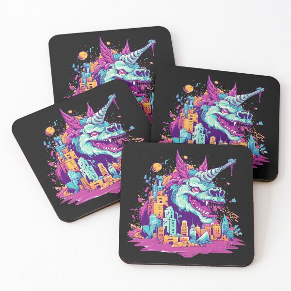 Item preview, Unicorn Angry Destroy The City designed and sold by Chiljonathan.