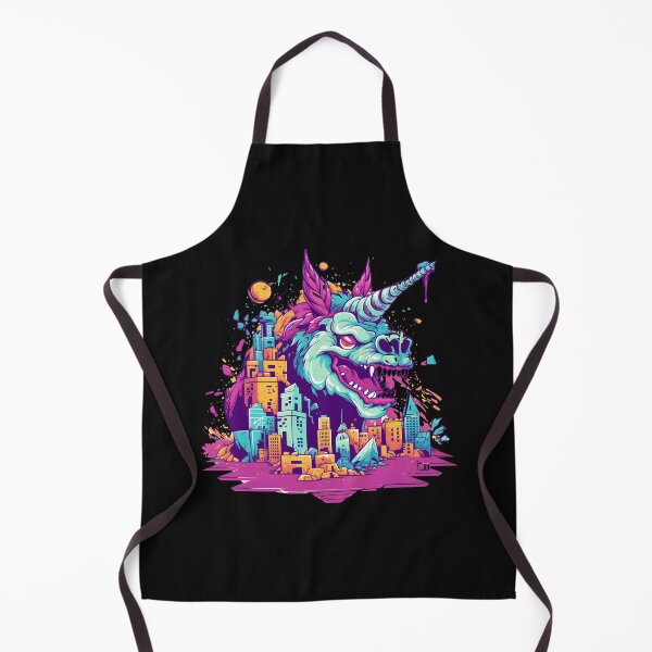 Item preview, Unicorn Angry Destroy The City designed and sold by Chiljonathan.