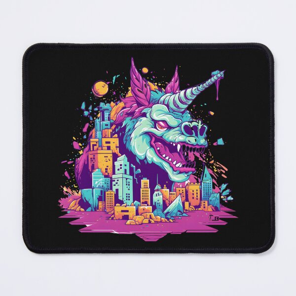 Item preview, Unicorn Angry Destroy The City designed and sold by Chiljonathan.
