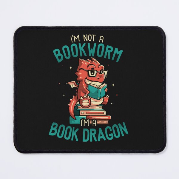 Item preview, I'm not a bookworm, I'm a book dragon designed and sold by denis90ch.