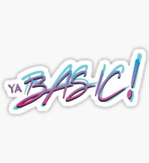 Ya BASIC! Sticker
