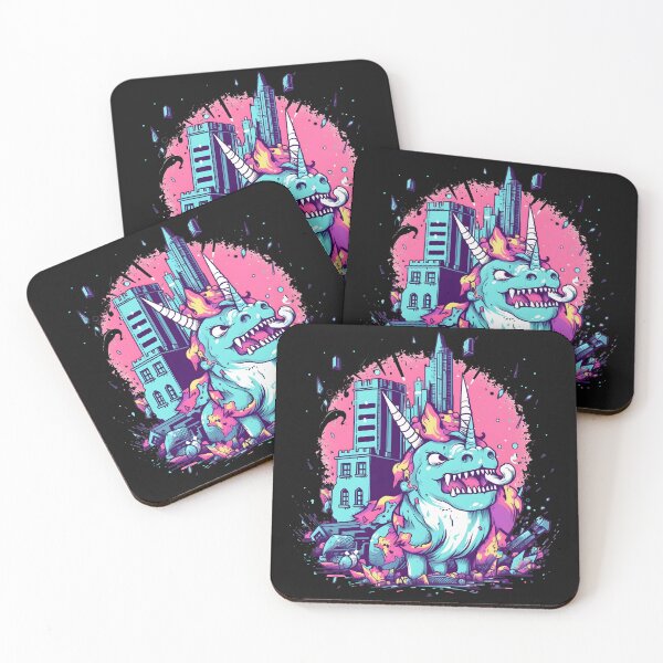 Item preview, Unicorn Angry Destroy The City designed and sold by Chiljonathan.