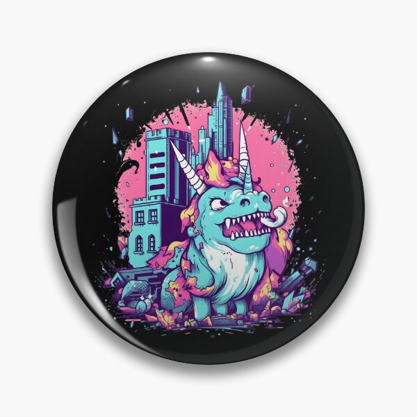 Item preview, Unicorn Angry Destroy The City designed and sold by Chiljonathan.