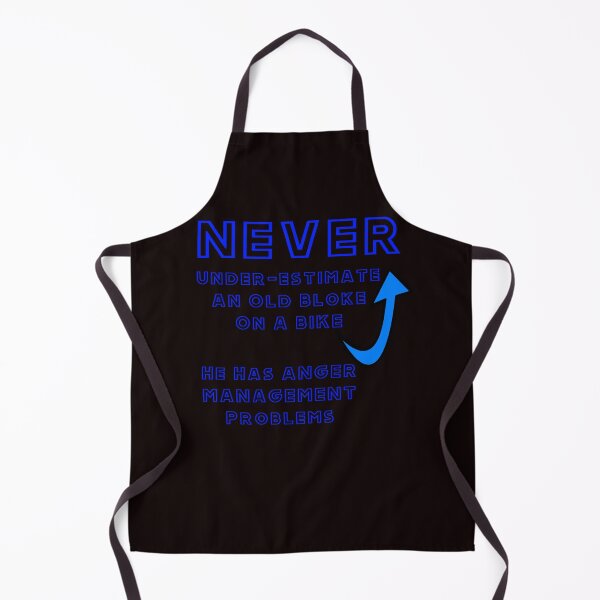 Item preview, Never Under-Estimate Old Bloke On Bike designed and sold by alien almanac.