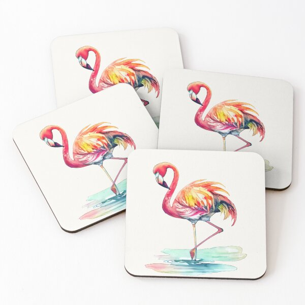 Item preview, Sunny Day Flamingo designed and sold by pocketart2023.