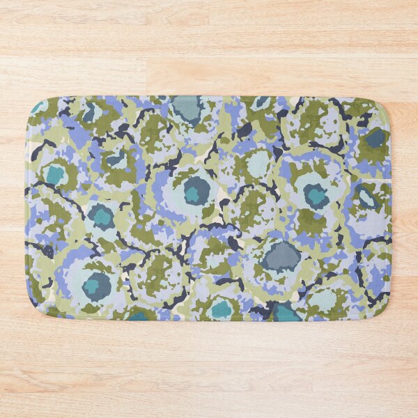 Item preview, Watercolour turquoise and purple Abstract swirls designed and sold by FrancesPoff.