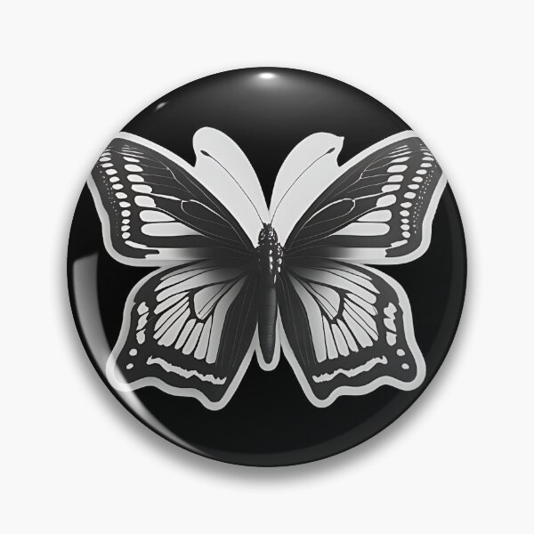 Item preview, Black and White Butterfly V.11 designed and sold by Talalarmmm.