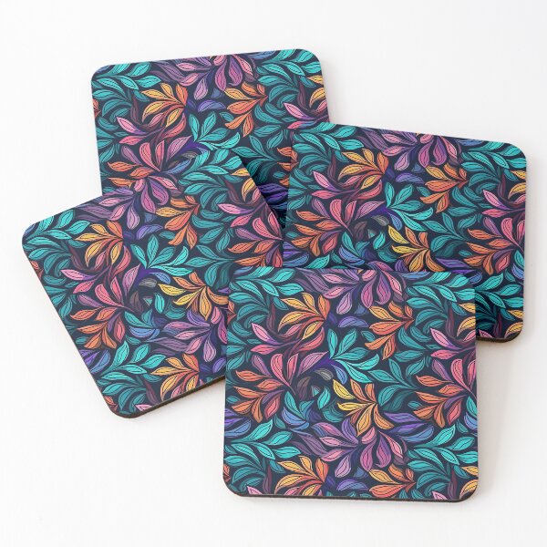Item preview, Abstract Colourful Leaves  designed and sold by BamboozledCo.