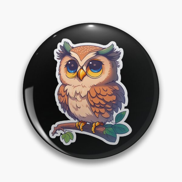 Item preview, Fluffy and Fabulous - Cartoon Cute Owl designed and sold by mdhanim.