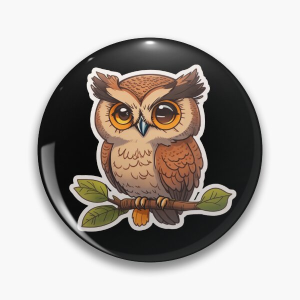 Item preview, Hoot Hoot! Meet the Cartoon Cute Owl designed and sold by mdhanim.