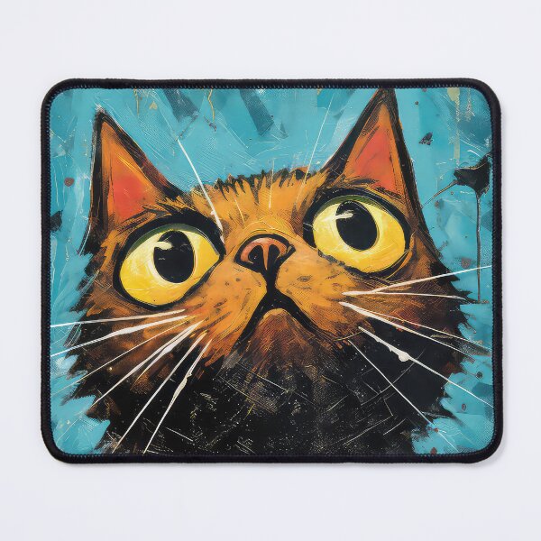Item preview, Pondering cat designed and sold by Xenthorium.