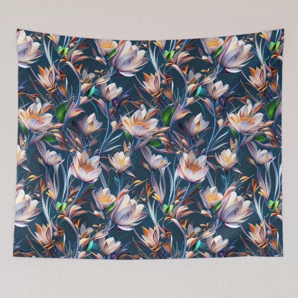 Item preview, Ethnic floral patterns designed and sold by YPSimon.
