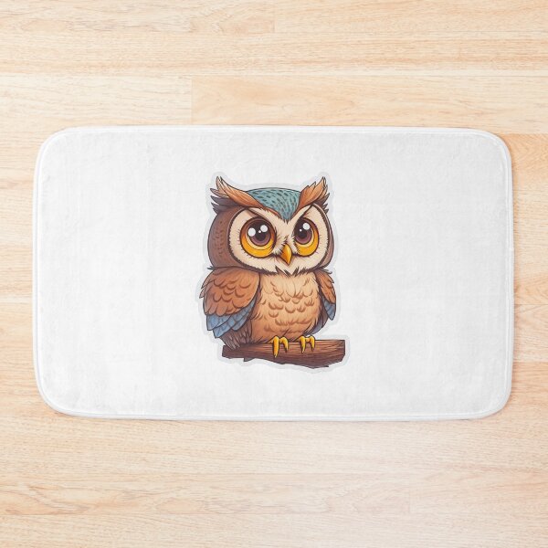 Aperçu de l'œuvre Owl Perfection - Cartoon Cute Owl créée et vendue par mdhanim.