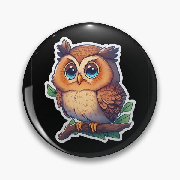 Item preview, Owling Around - A Cartoon Cute Owl Illustration designed and sold by mdhanim.