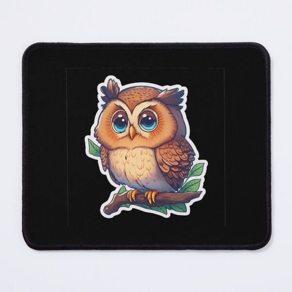 Item preview, Owling Around - A Cartoon Cute Owl Illustration designed and sold by mdhanim.