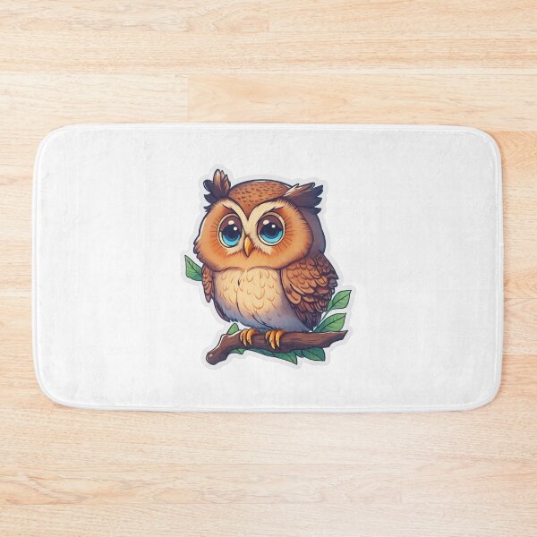 Item preview, Owling Around - A Cartoon Cute Owl Illustration designed and sold by mdhanim.
