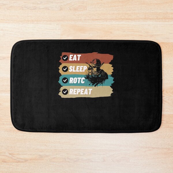 Item preview, Eat Sleep ROTC Repeat Funny  designed and sold by BarDesign.