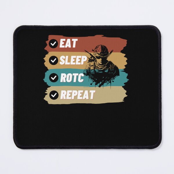 Item preview, Eat Sleep ROTC Repeat Funny  designed and sold by BarDesign.