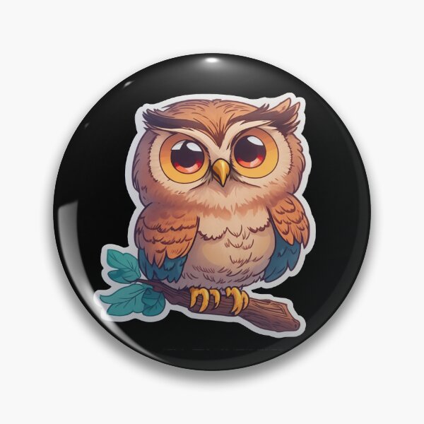 Item preview, Wise and Whimsical - Cartoon Cute Owl designed and sold by mdhanim.