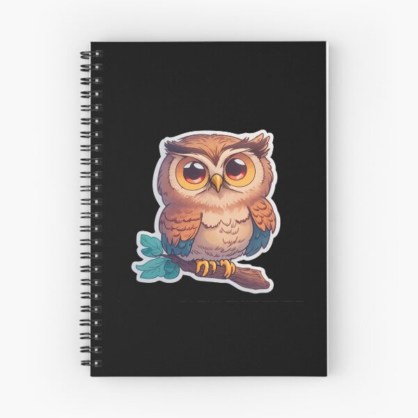 Item preview, Wise and Whimsical - Cartoon Cute Owl designed and sold by mdhanim.