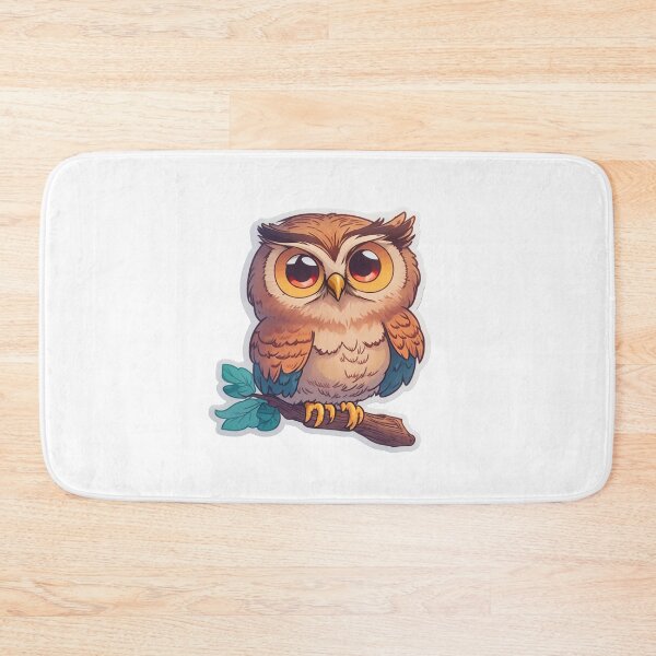 Item preview, Wise and Whimsical - Cartoon Cute Owl designed and sold by mdhanim.