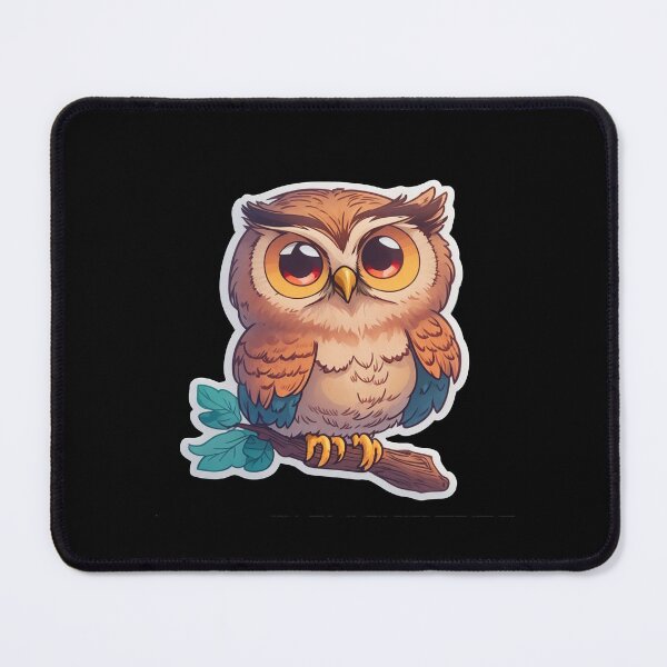 Item preview, Wise and Whimsical - Cartoon Cute Owl designed and sold by mdhanim.