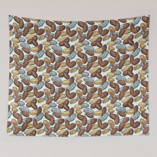 Item preview, Cocoa beans - illustration - cocoa fruit - treasure of the Maya and Aztecs designed and sold by Pixelboys.