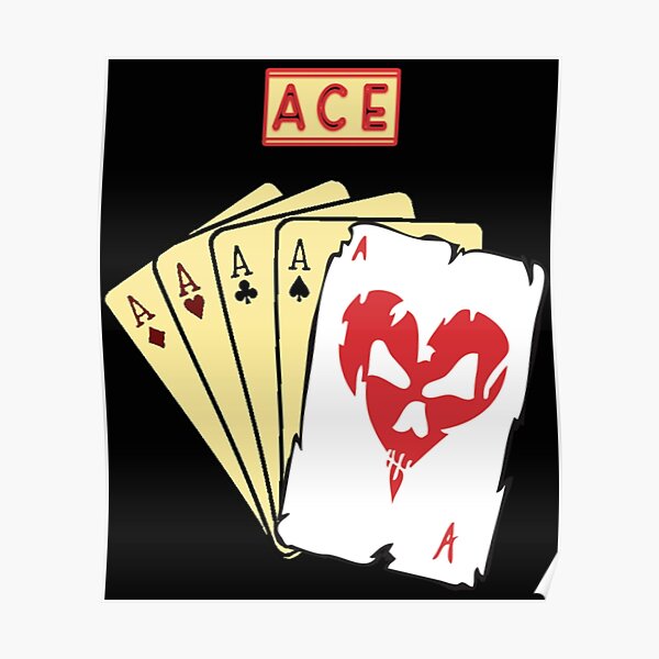 A Fan Of Playing Cards Consisting Of Four Black And Golden Ace Of Spades  Diamonds Clubs Hearts Vector Illustration Poker And Casino Of All The Aces  On A Transparent Background Stock Illustration 