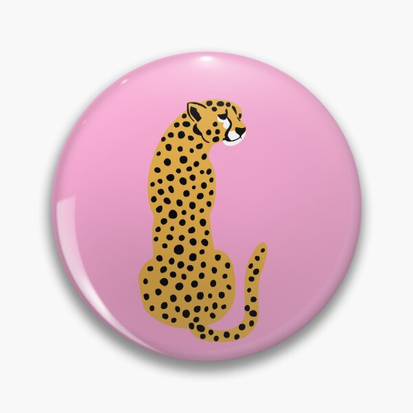 Item preview, Pink cheetah Art Print designed and sold by LOhanaprints.