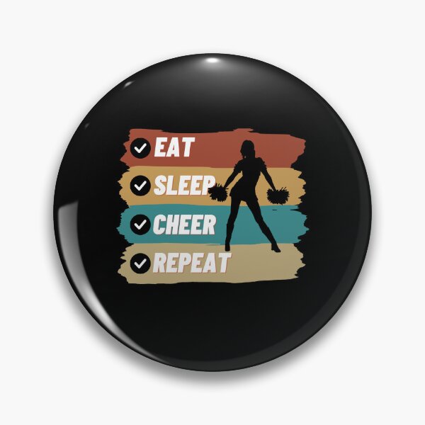 Item preview, Eat Sleep Cheer Repeat Funny  designed and sold by BarDesign.