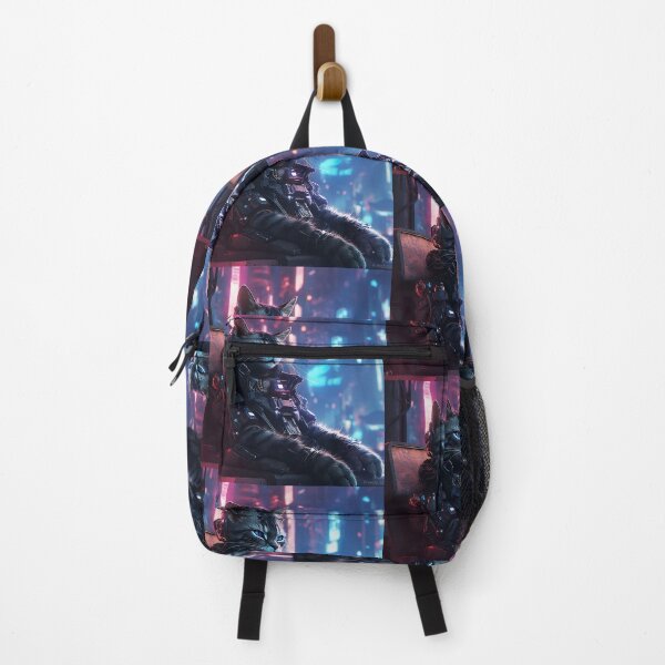 Item preview, Cyberpunk Cats in a Digital Dystopia designed and sold by veldabarrel56.