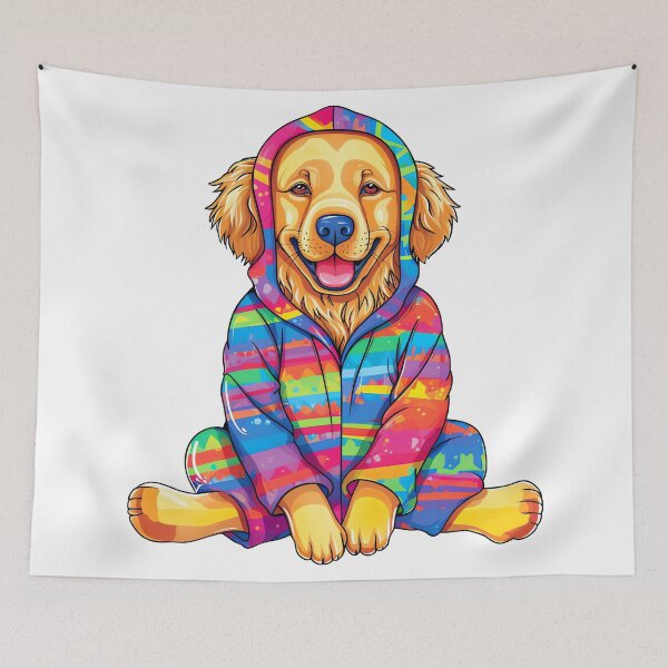 Item preview, Hoodie Hounds: Colorful Canine Collection designed and sold by KaonDesign.