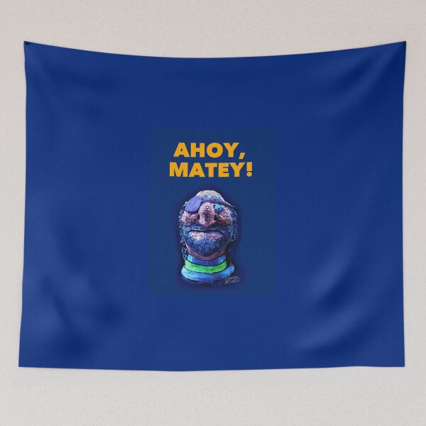 Item preview, PIRATE 'AHOY MATEY!' designed and sold by LanceMartin.