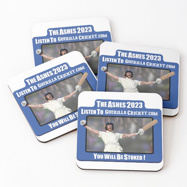 Ben Stoke, Captain Fantastic Coasters (Set of 4)