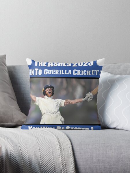 Ben Stoke, Captain Fantastic Throw Pillow