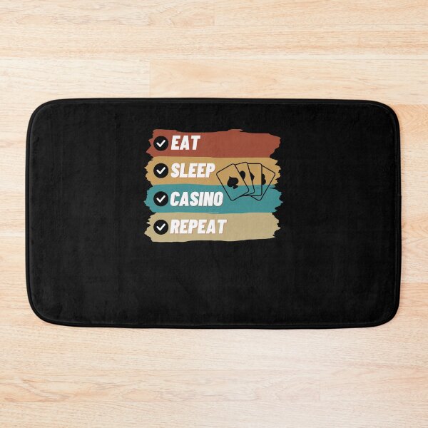 Item preview, Eat Sleep Casino Repeat Funny  designed and sold by BarDesign.
